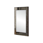 Currey and Company - 1000-0166 - Miroir - Mosaico - Ébène / Miroir ancien