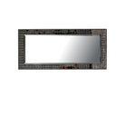 Currey and Company - 1000-0167 - Mirror - Mosaico - Ebony / Antique Mirror