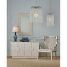 Currey and Company - 1000-0168 - Mirror - Turbinella - Natural