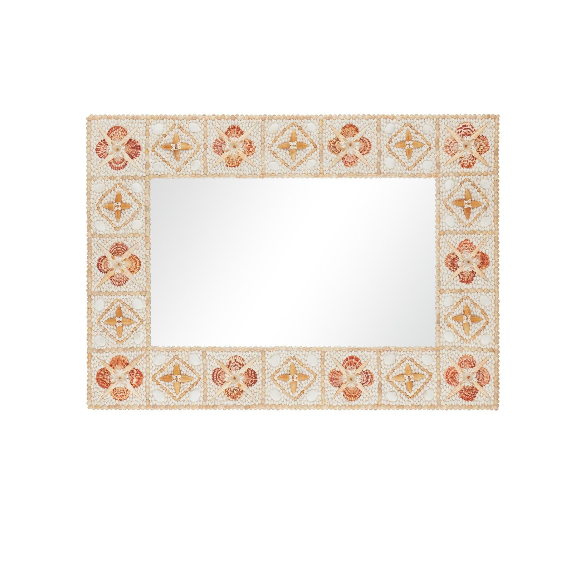 Currey and Company - 1000-0169 - Miroir - Miroir rectangulaire Junonia - Naturel