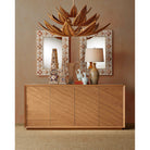 Currey and Company - 1000-0169 - Miroir - Miroir rectangulaire Junonia - Naturel