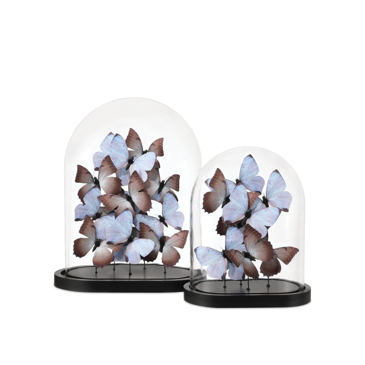 Currey and Company - 1200-0976 - Sculpture - Rue de Bac - Lilac / Brown / Black / Clear