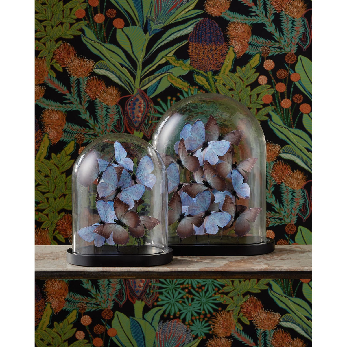 Currey and Company - 1200-0977 - Sculpture - Rue de Bac - Lilac / Brown / Black / Clear