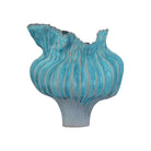 Currey and Company - 1200-0981 - Vase - Vase Flying Silk bleu - Bleu