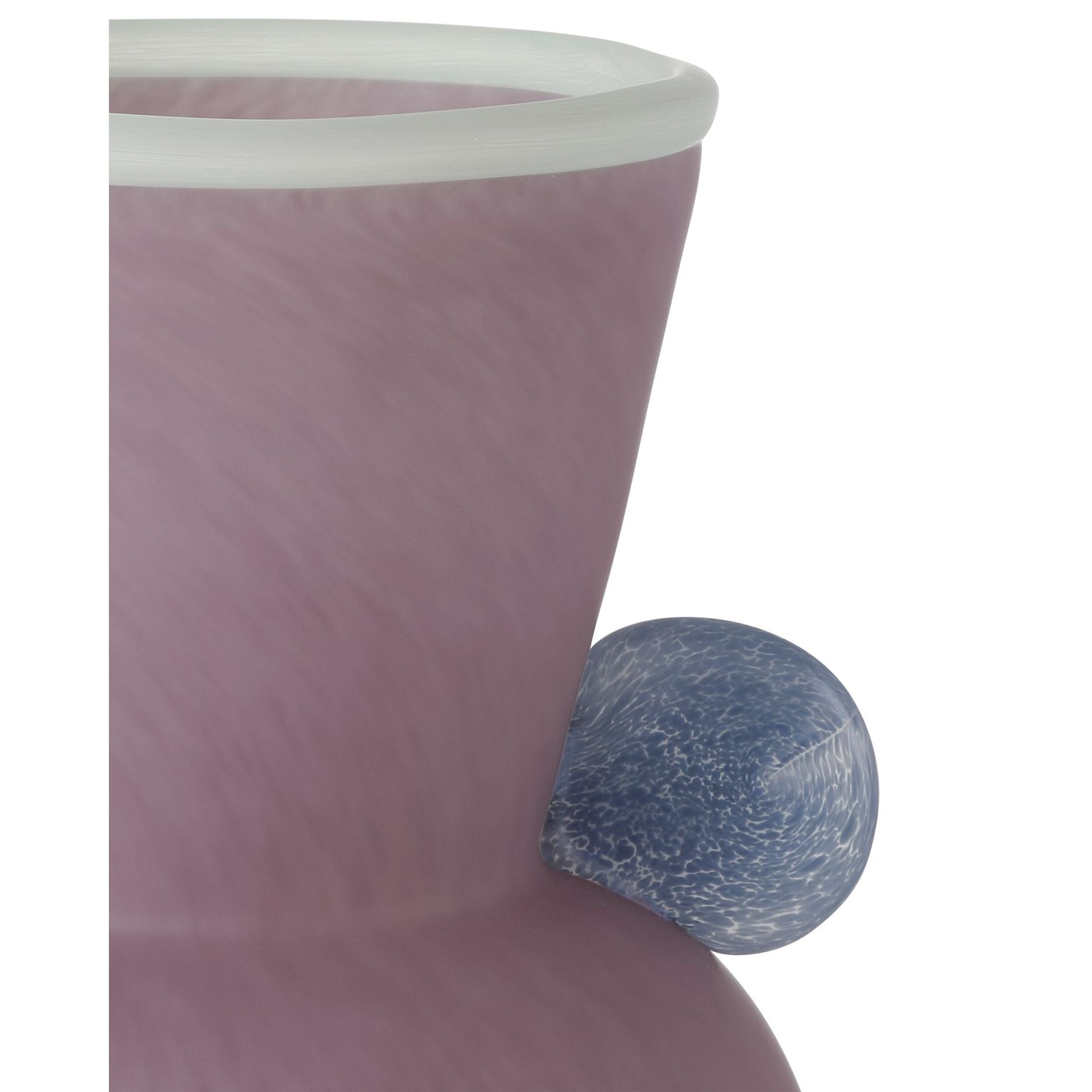 Currey and Company - 1200-0988 - Vase - Ensemble de 3 vases Vassily - Violet clair / Bleu clair / Bleu foncé