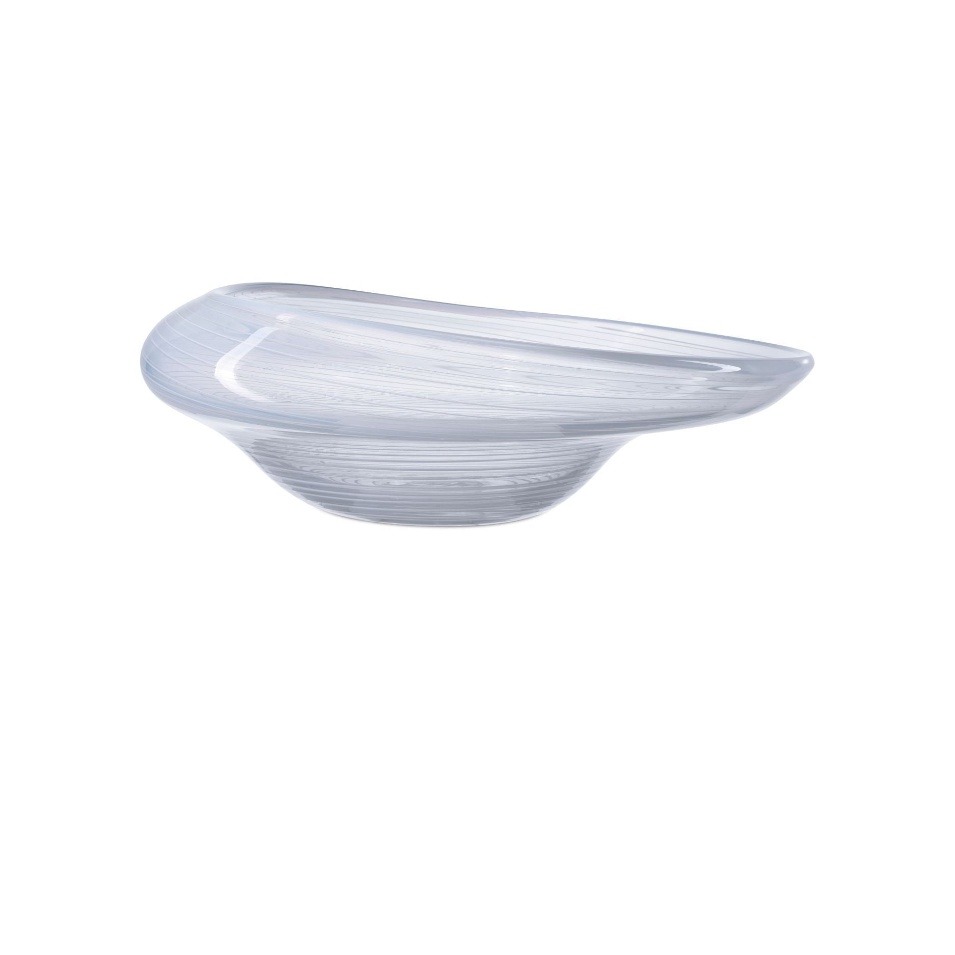 Currey and Company - 1200-0991 - Bowl - Bonaventure Bowl - White / Clear
