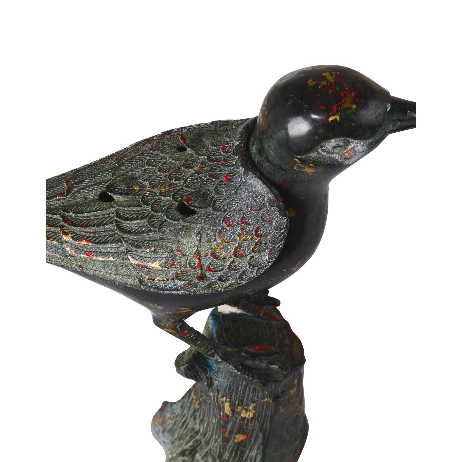 Currey and Company - 1200-0992 - Sculpture - Dynastie Han - Bronze foncé