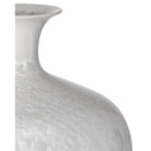 Currey and Company - 1200-0995 - Vase - Vase blanc cristallin - Blanc cristallisé