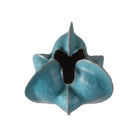 Currey and Company - 1200-0997 - Vase - Vase bleu à forme libre - Bleu / Gris foncé
