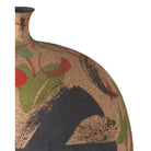 Currey and Company - 1200-0999 - Vase - Vase multicolore Zeal - Noir / Jaune / Vert / Rouge