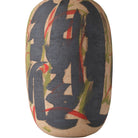 Currey and Company - 1200-0999 - Vase - Vase multicolore Zeal - Noir / Jaune / Vert / Rouge