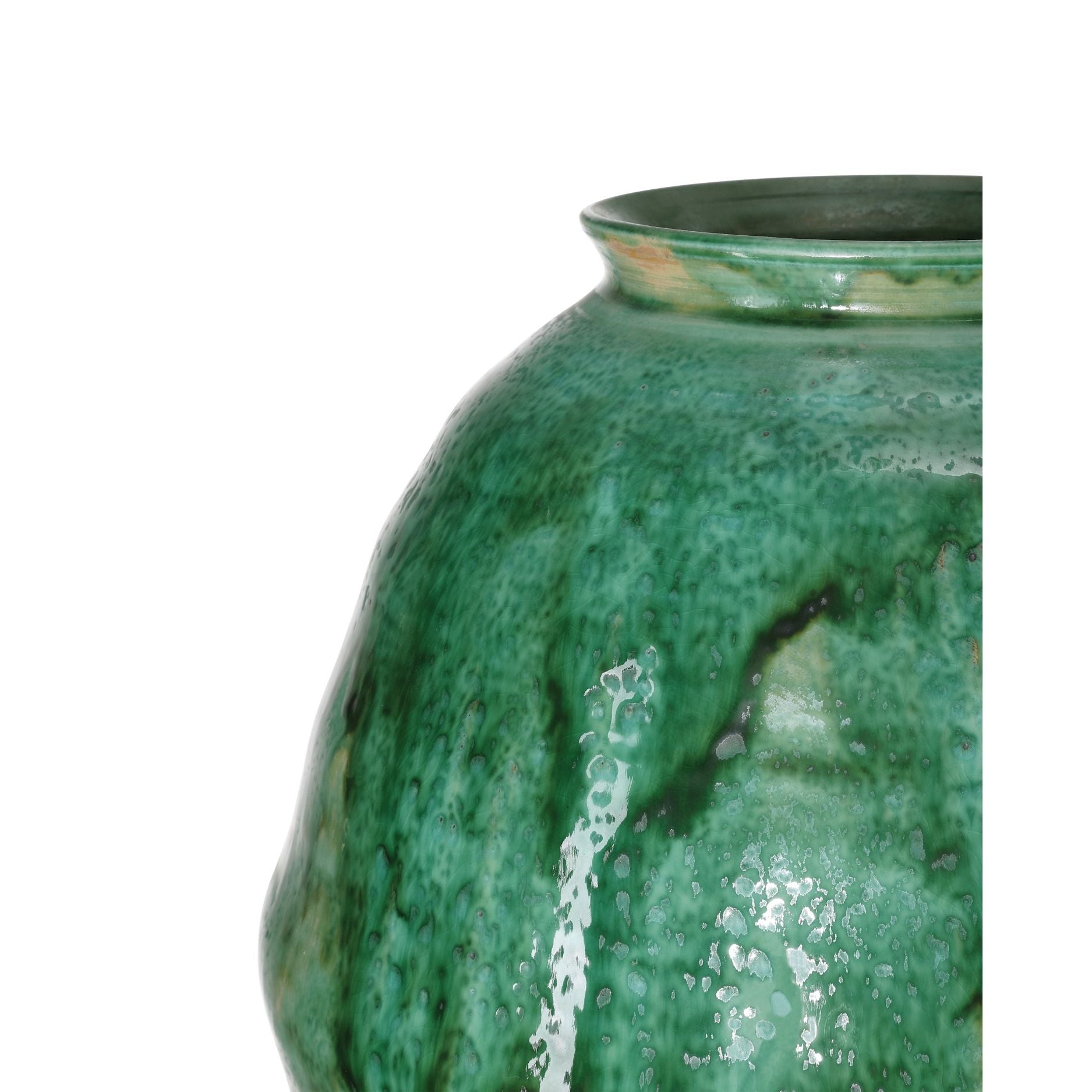 Currey and Company - 1200-1006 - Vase - Marrakesh Green Vase - Imperial Green
