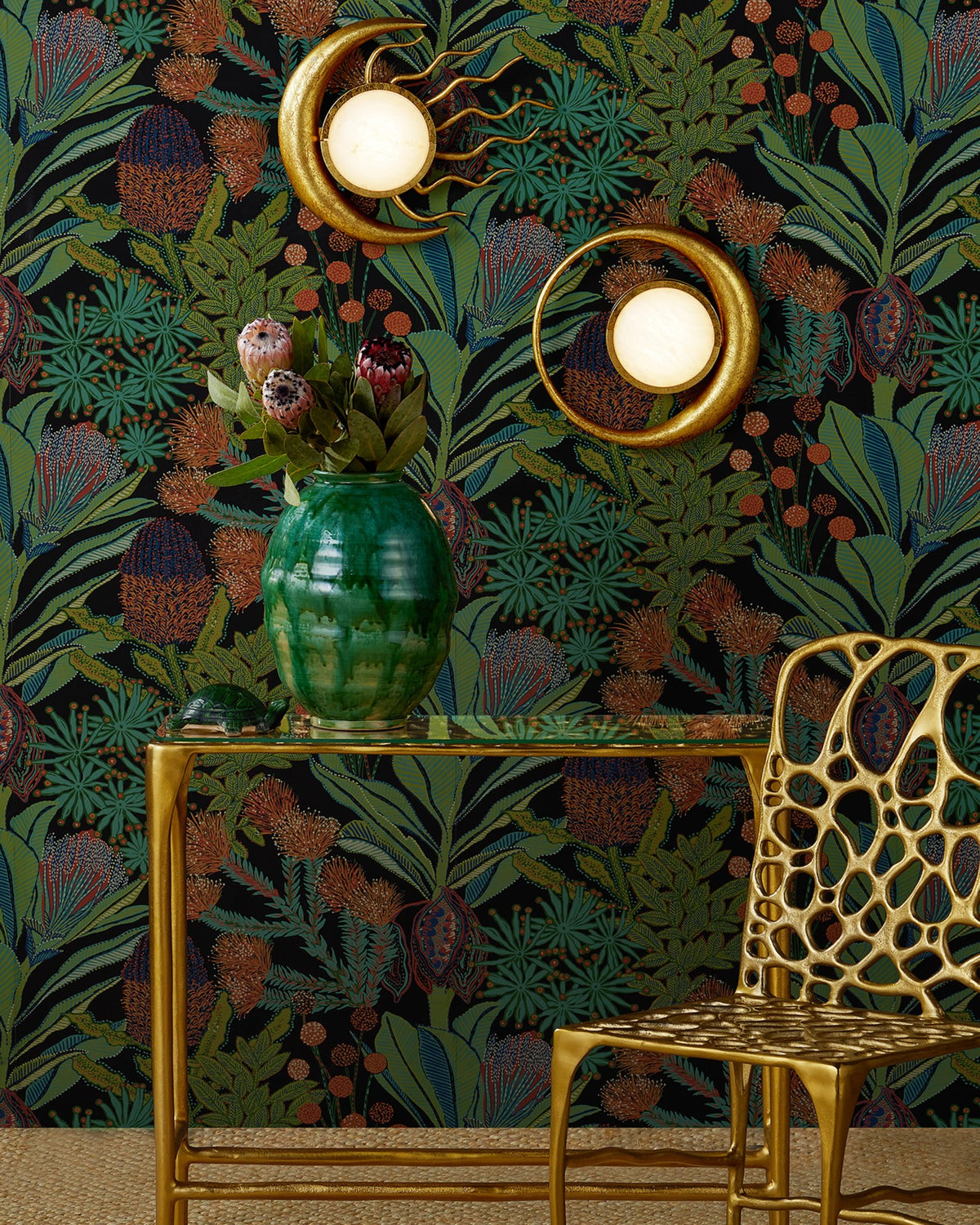 Currey and Company - 1200-1006 - Vase - Marrakesh Green Vase - Imperial Green