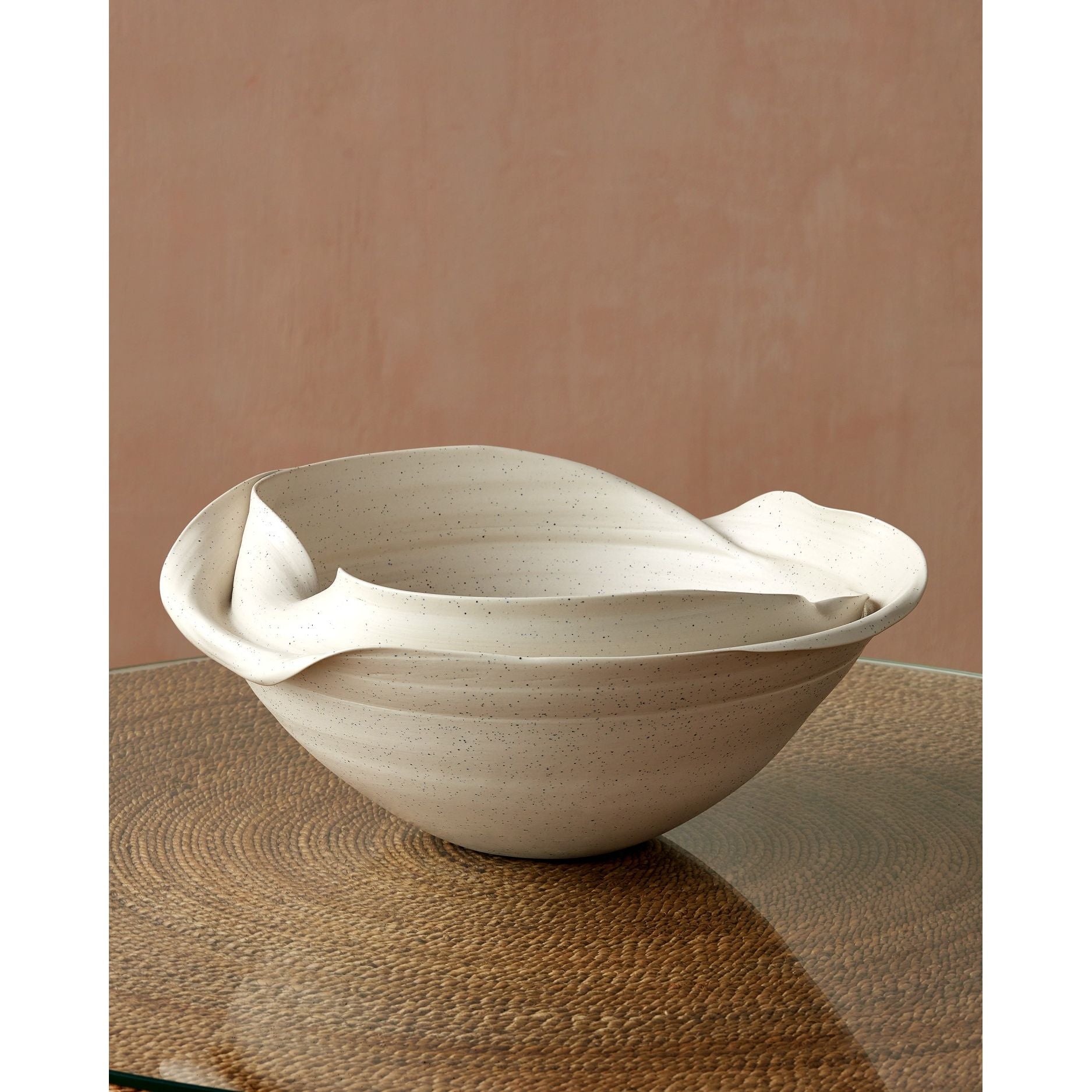 Currey and Company - 1200-1007 - Bowl - Grandeur Bowl - Eggshell