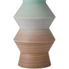 Currey and Company - 1200-1008 - Vase - Années 80 - Marron / Bleu clair