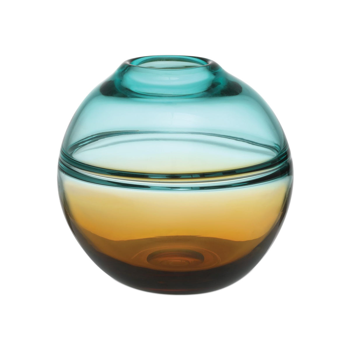Currey and Company - 1200-1011 - Vase - Tapio Vase Set of 3 - Aqua Blue / Amber / Green