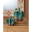 Currey and Company - 1200-1013 - Vase - Urbano Vase Set of 2 - Turquoise / Brown