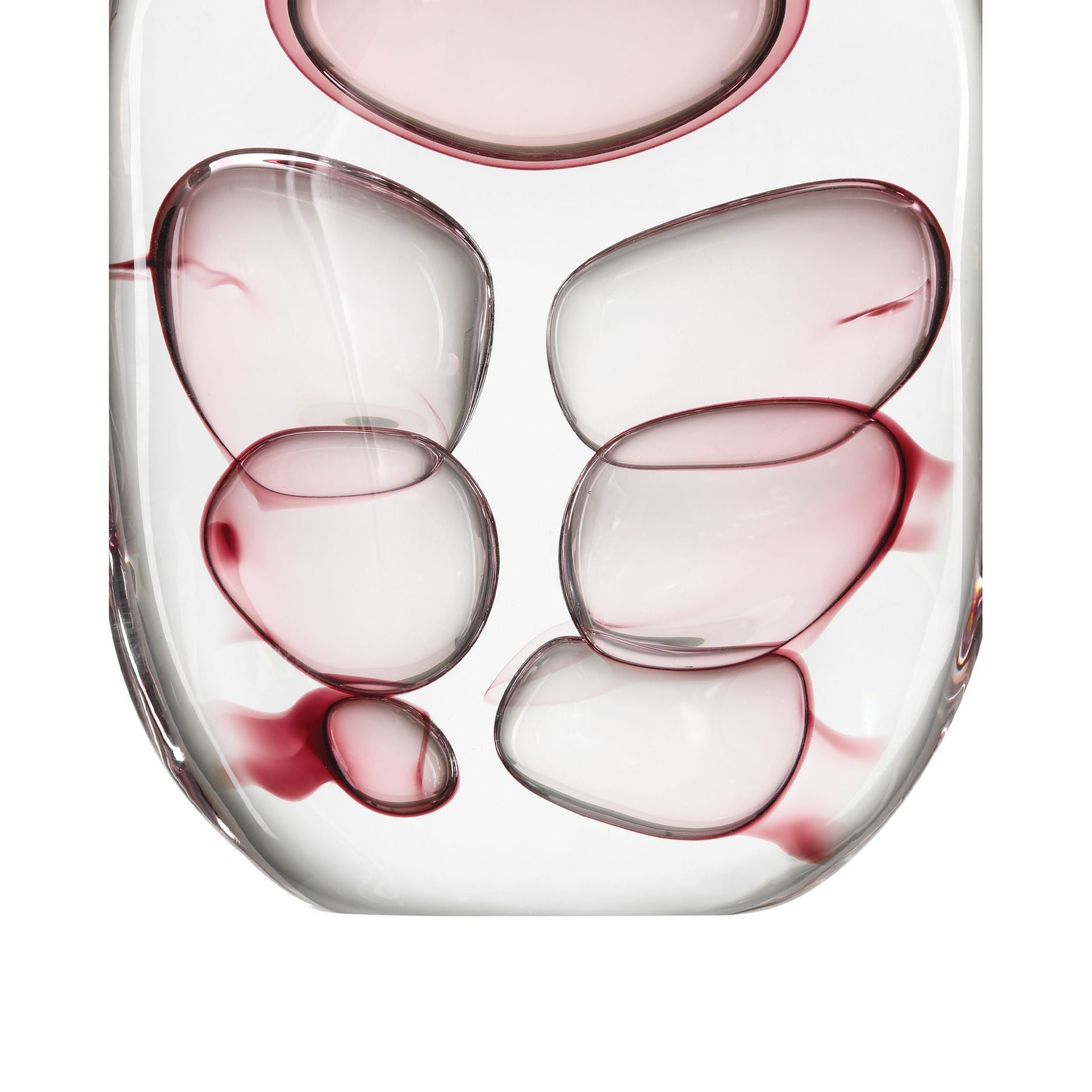 Currey and Company - 1200-1016 - Vase - Vicolino - Transparent / Violet