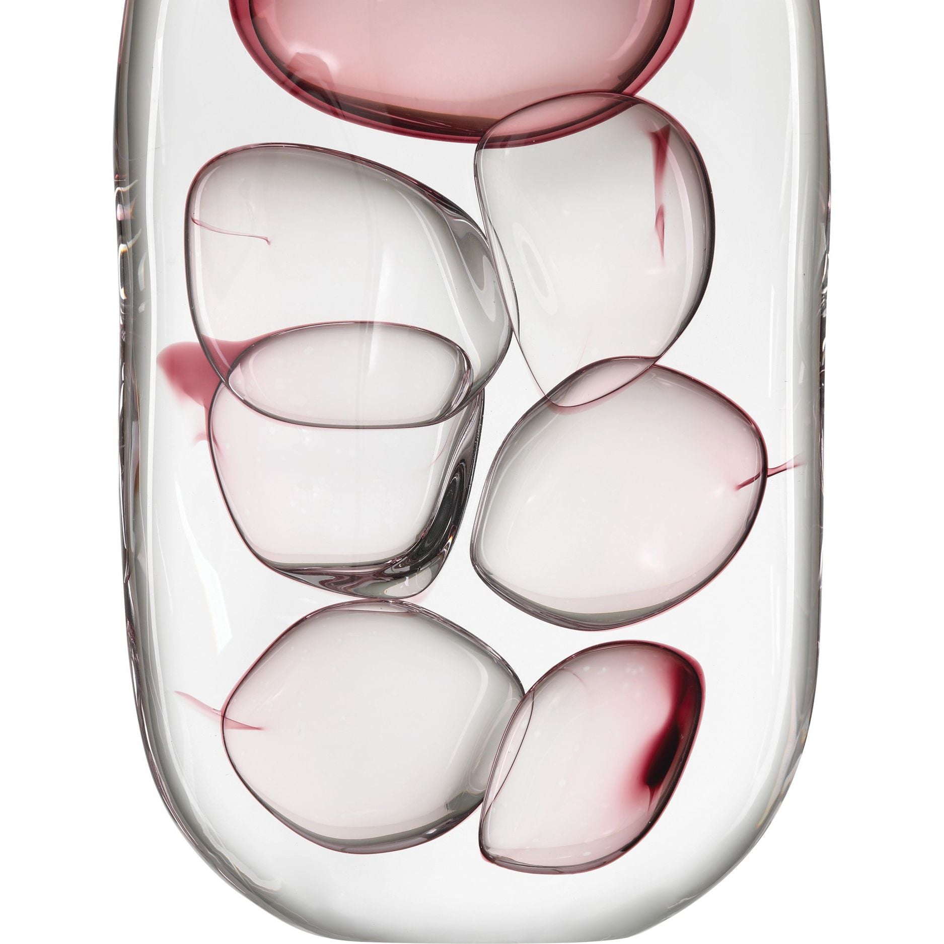 Currey and Company - 1200-1017 - Vase - Vicolino - Transparent / Violet