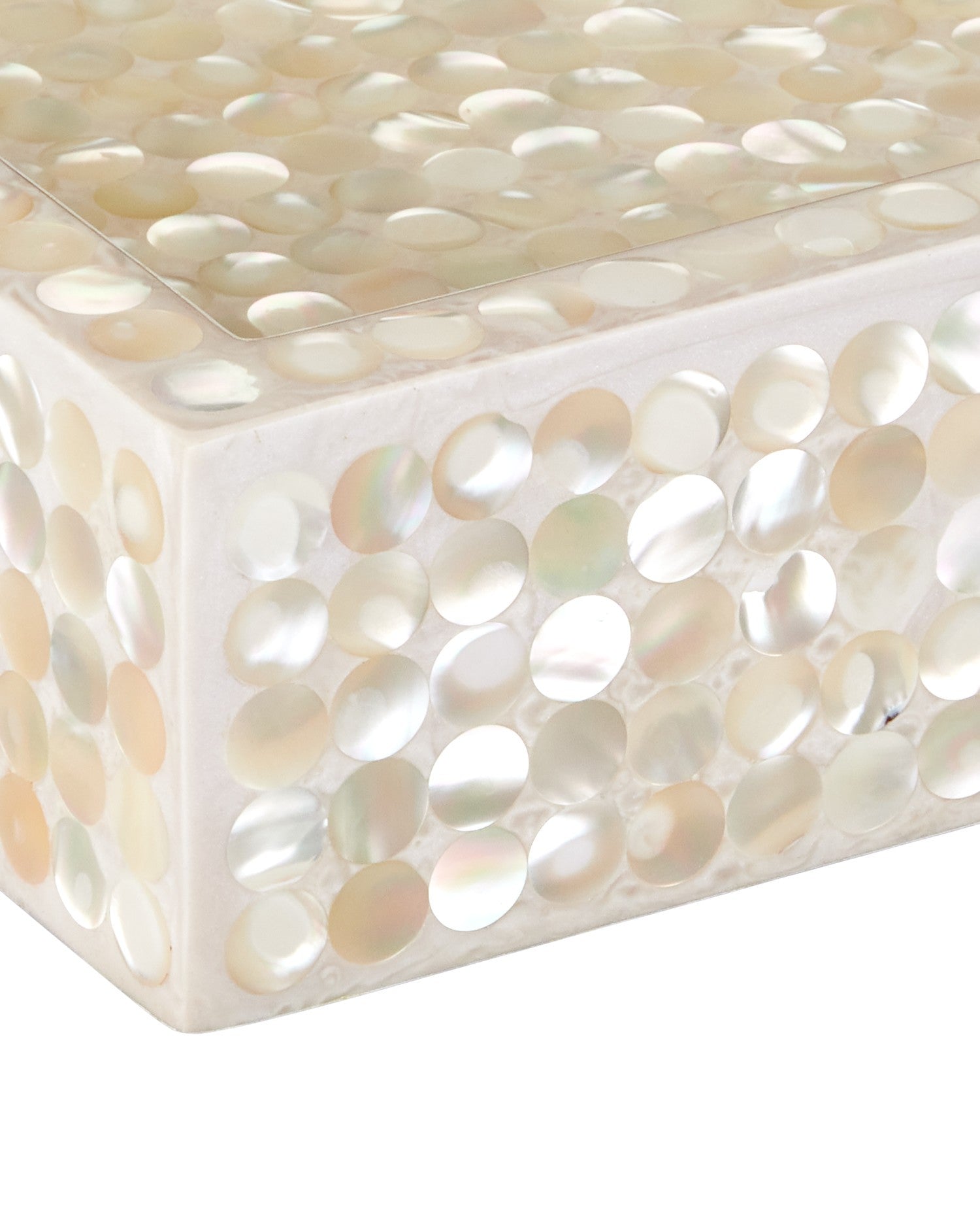 Currey and Company - 1200-1020 - Tray Set of 2 - Gerri Dot - Natural