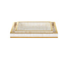 Currey and Company - 1200-1021 - Ensemble de 2 plateaux - Casey - Naturel / Laiton