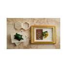 Currey and Company - 1200-1021 - Ensemble de 2 plateaux - Casey - Naturel / Laiton