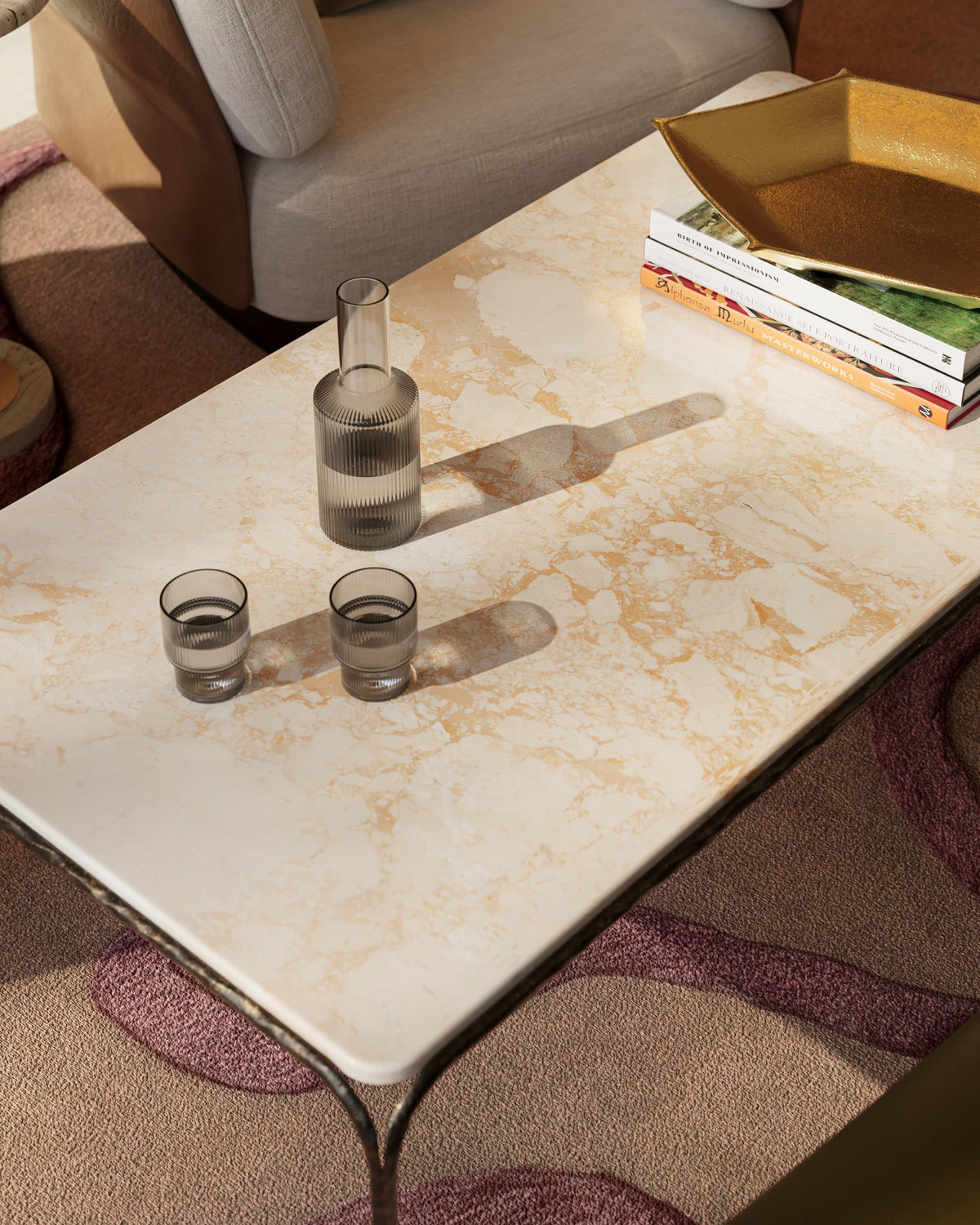 Currey and Company - 1200-1028 - Bowl - Merola - Antique Brass / Bronze