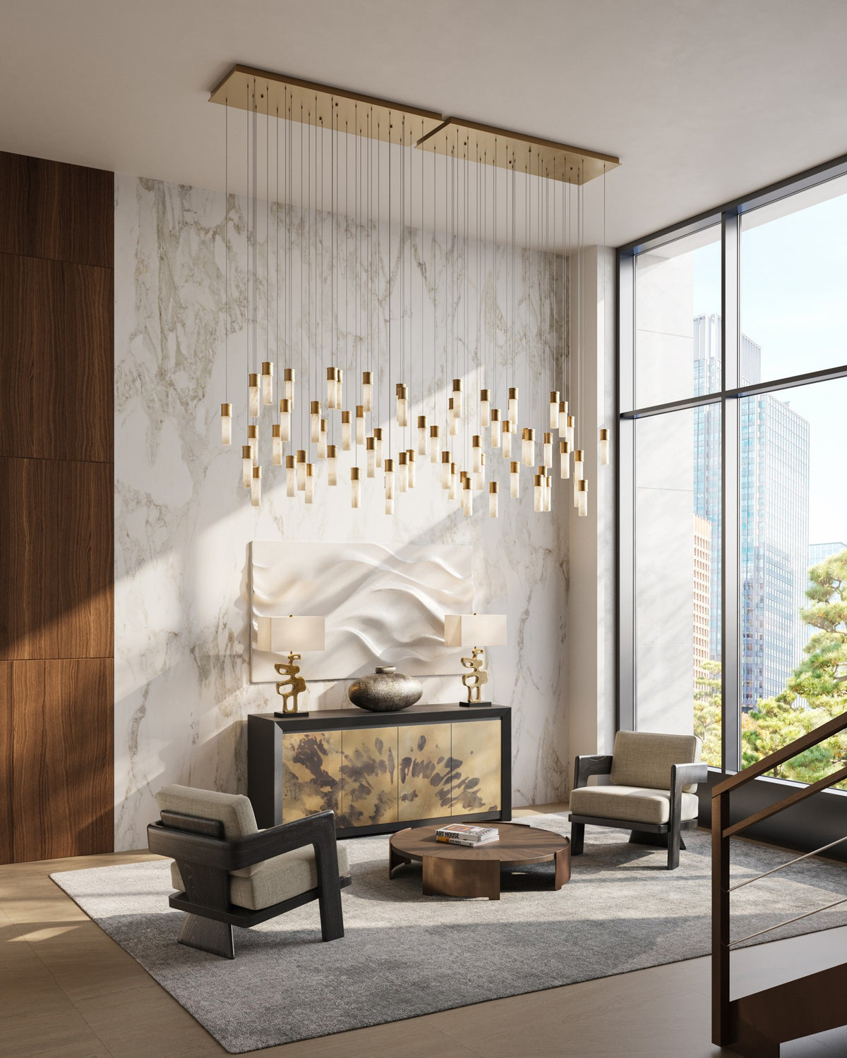 Currey and Company - 1200-1029 - Vase - Brigadier - Vert-de-gris