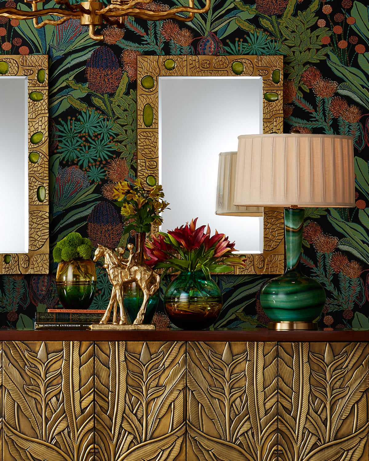 Currey and Company - 1200-1033 - Sculpture - Dujardin Equestrian Sculpture - Gold