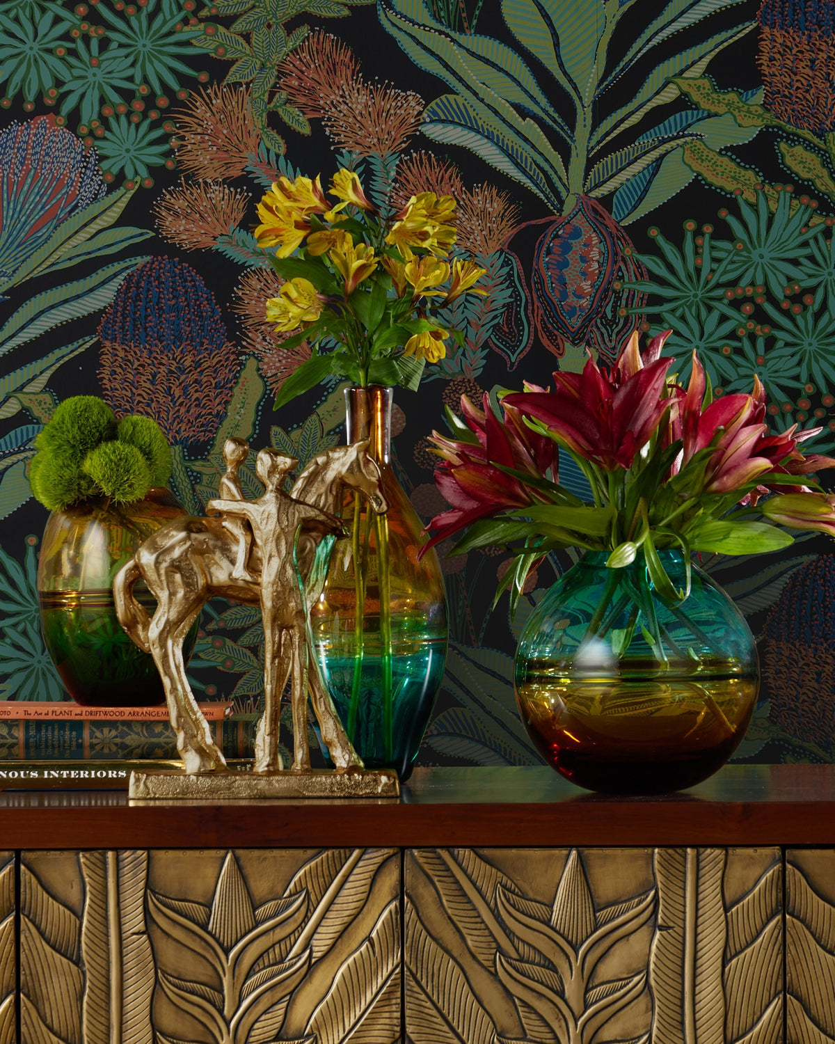 Currey and Company - 1200-1033 - Sculpture - Dujardin Equestrian Sculpture - Gold