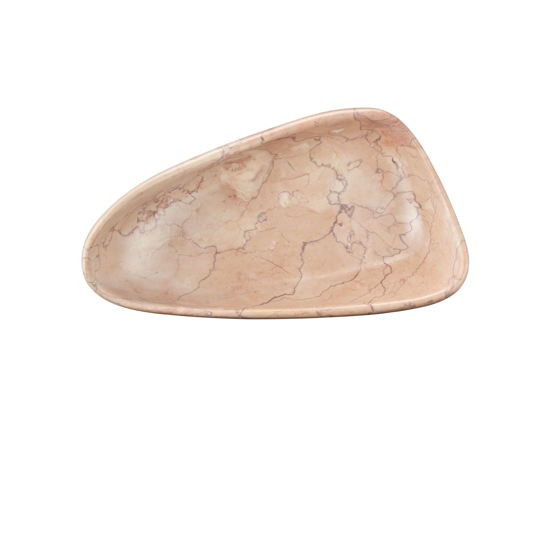 Currey and Company - 1200-1038 - Bowl - Deaton Rosa Marble Bowl - Natural