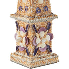 Currey and Company - 1200-1043 - Obelisk - Coquillage - Natural