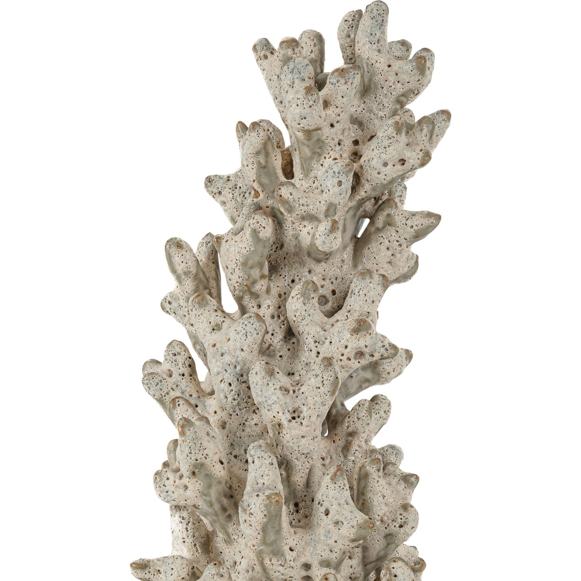 Currey and Company - 1200-1044 - Objet - Bois de cerf - Blanc