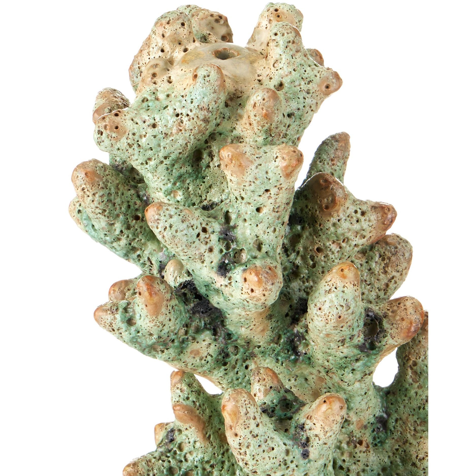 Currey and Company - 1200-1045 - Objet - Corne de cerf - Vert