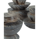 Currey and Company - 1200-1049 - Coffret de 3 - Marbré - Gris marbré