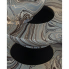 Currey and Company - 1200-1049 - Coffret de 3 - Marbré - Gris marbré