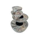 Currey and Company - 1200-1049 - Coffret de 3 - Marbré - Gris marbré