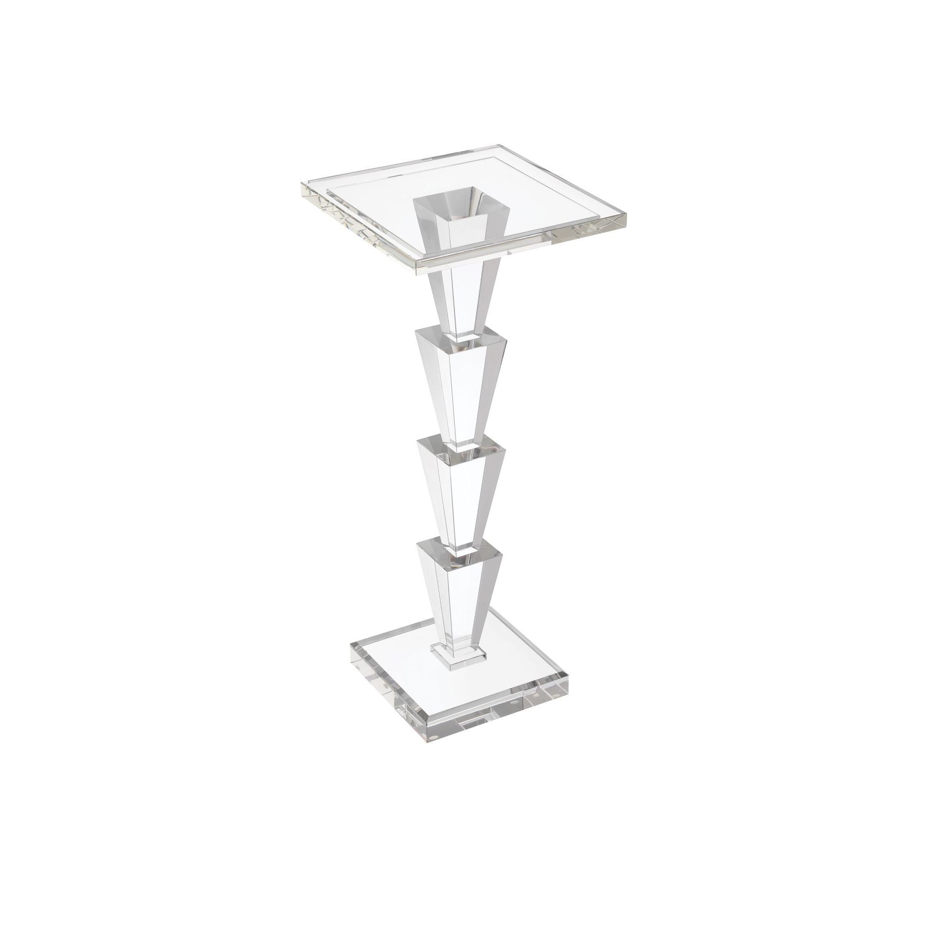 Currey and Company - 3000-0319 - Table à boissons - Table à boissons Tiana - Transparent