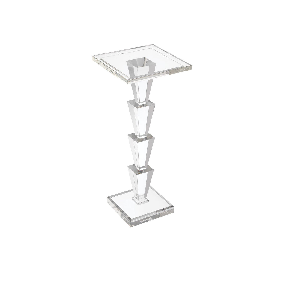 Currey and Company - 3000-0319 - Drinks Table - Tiana Drinks Table - Clear