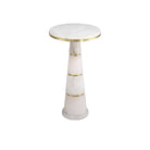 Currey and Company - 3000-0320 - Drinks Table - Eleanora - Natural / Natural Brass