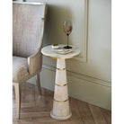 Currey and Company - 3000-0320 - Drinks Table - Eleanora - Natural / Natural Brass