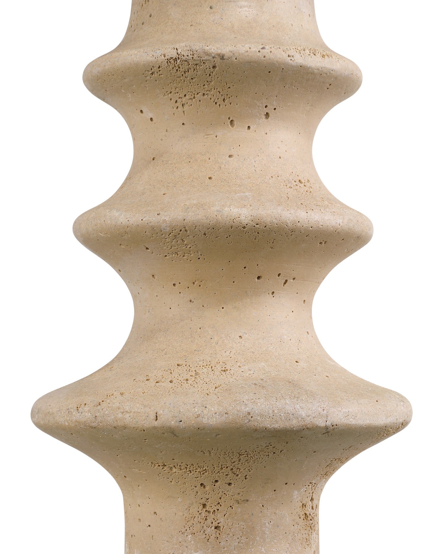 Currey and Company - 3000-0321 - Accent Table - Rollins Accent Table - Beige