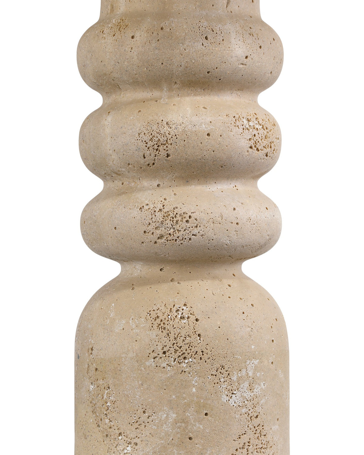 Currey and Company - 3000-0322 - Table d'appoint - Table d'appoint Rocco - Beige