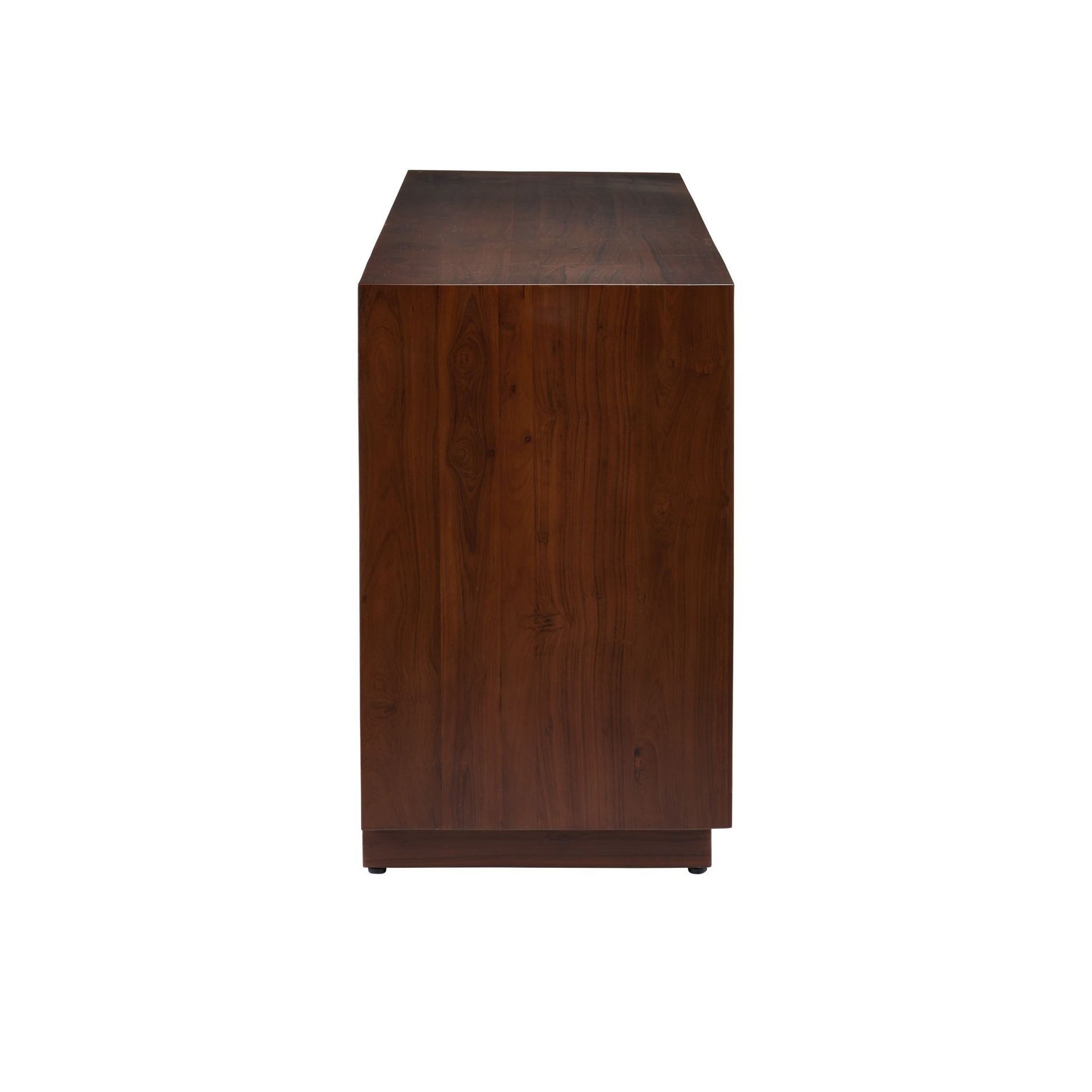 Currey and Company - 3000-0324 - Crédence - Jardin - Noyer / Laiton antique