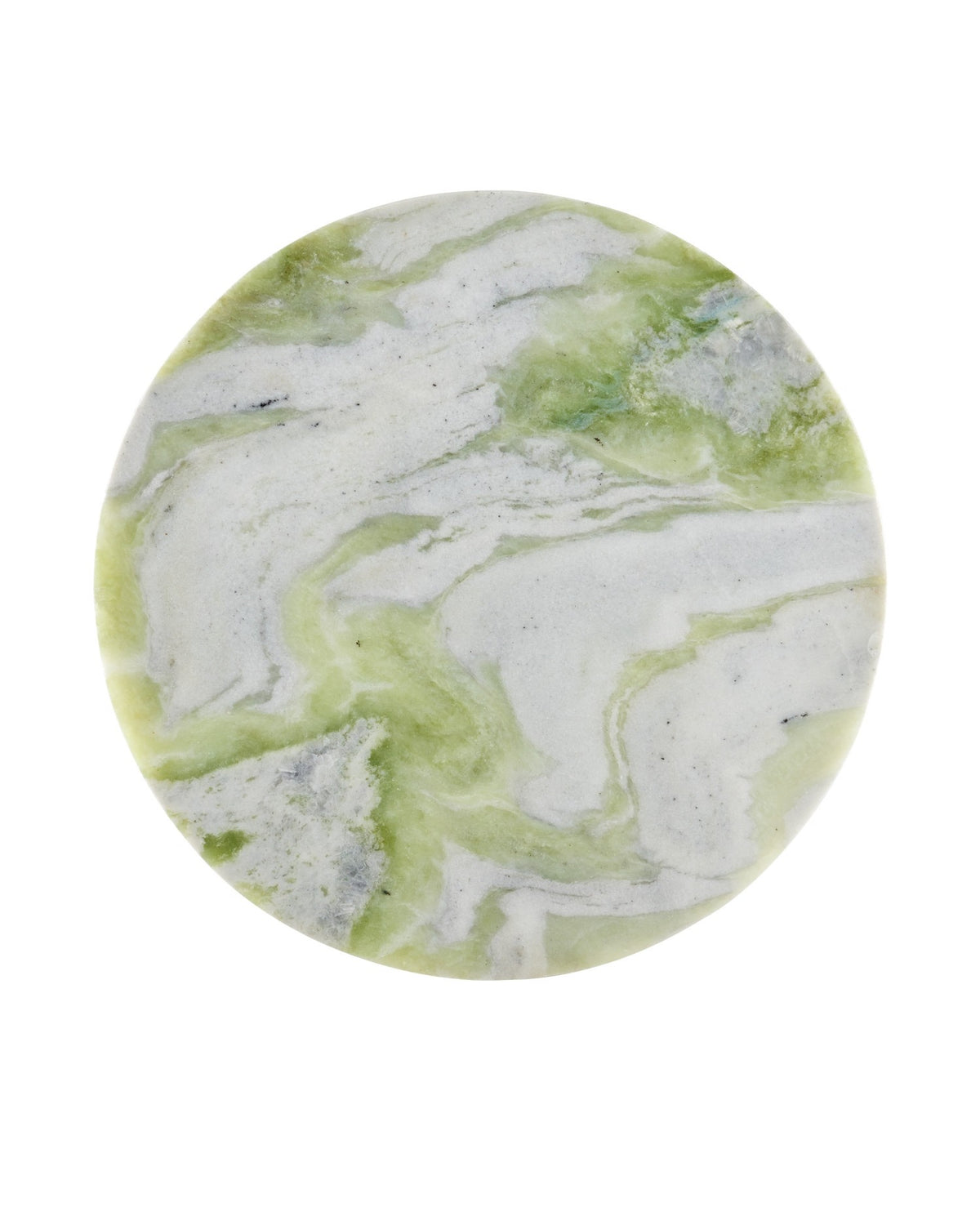 Currey and Company - 3000-0325 - Table d'appoint - Table d'appoint Turner en onyx vert naturel