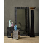 Currey and Company - 3000-0328 - Accent Table - Mosaico - Ebony / Antique Mirror