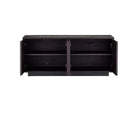 Currey and Company - 3000-0330 - Credenza - Mosaico - Ebony / Antique Mirror