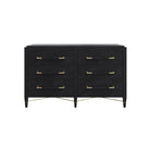 Currey and Company - 3000-0332 - Chest - Verona - Black / Natural / Champagne / Silver