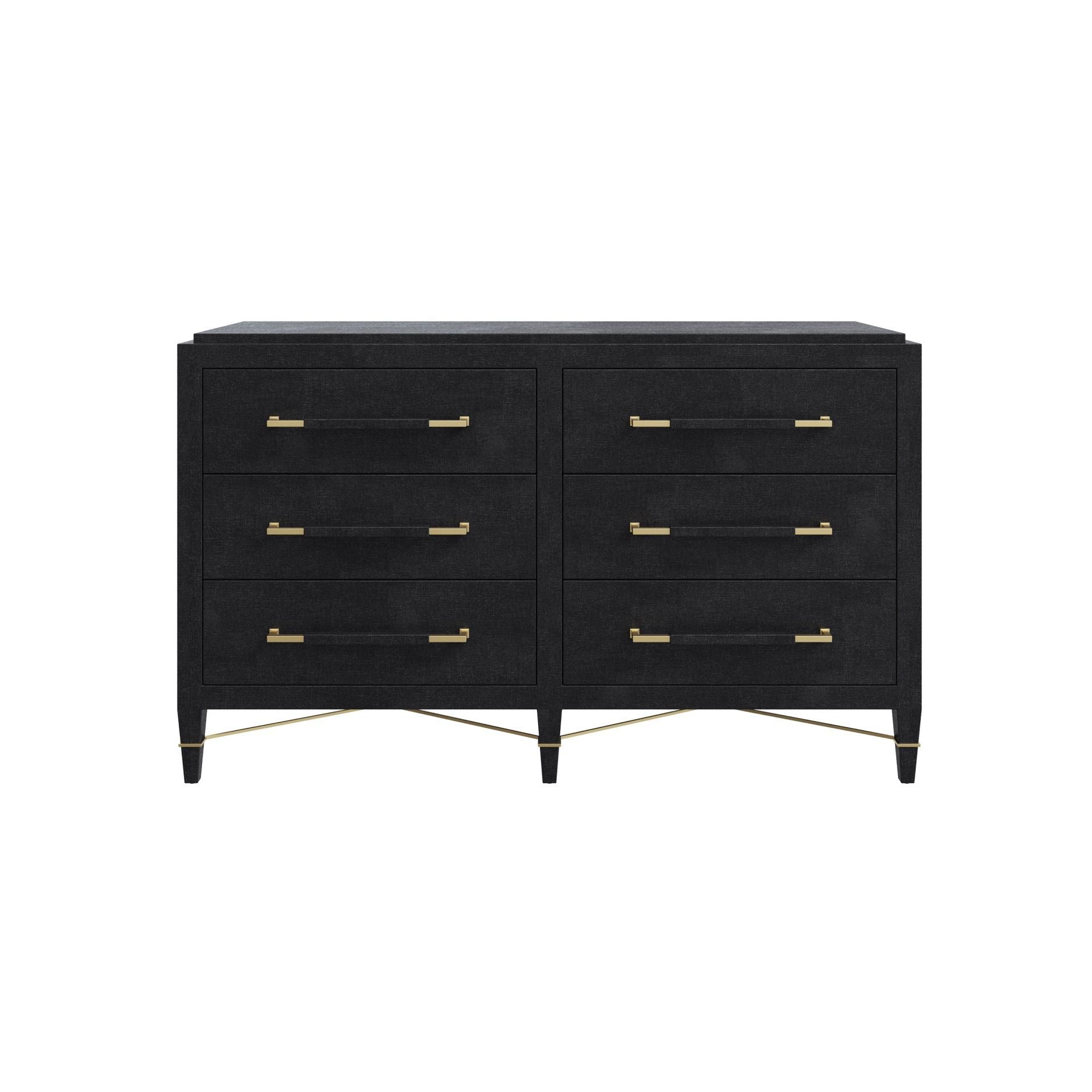 Currey and Company - 3000-0332 - Chest - Verona - Black / Natural / Champagne / Silver