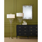 Currey and Company - 3000-0332 - Chest - Verona - Black / Natural / Champagne / Silver